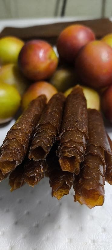 Азык-түлүктөр: Продаю натуральную пастилу разных вкусов. Сделана в дегидроторе, при — 9