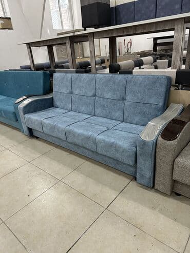 кожаный диван раскладной: Бүктөмө диван, Жаңы — 3