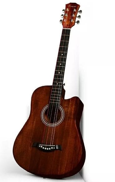 Гитары: Акустическая гитара Kamoer, форма корпуса дредноут с вырезом (cutaway) — 2