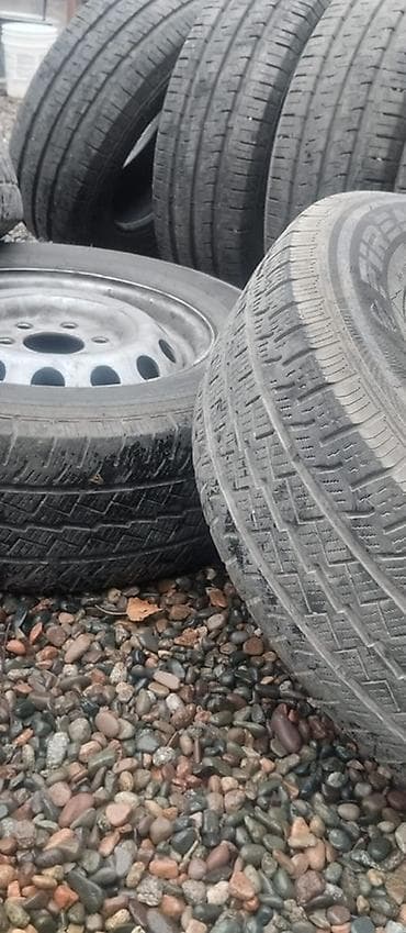 Дөңгөлөктөр монтажда 235 / 65 / R 16, Комплект, Жеңил коммерциялык транспорт (C/LT), Куйма, тешиктери - 5 — 5