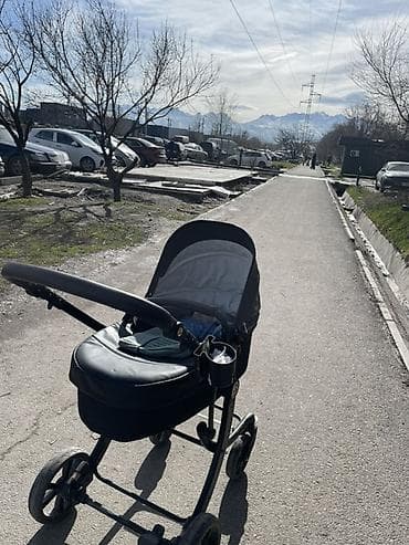 зебра: Прогулочная коляска Luxmom (дизайн Zebra) - Лёгкая и манёвренная — 6