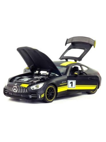 детская машына: Детская инерционная металлическая машинка Мердес с открывающимися — 1