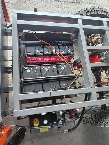 электро трицыкл: Мотороллер муравей Электро, 70 км, 1500 кг и более, Новый — 7