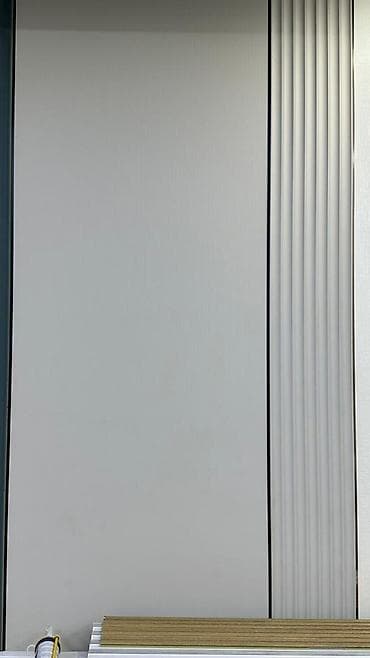 Декоративная настенная панель с вертикальными ребрами - Тип: стеновая