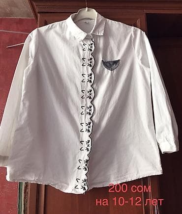 Платья: Рубашка, цвет - Белый — 2