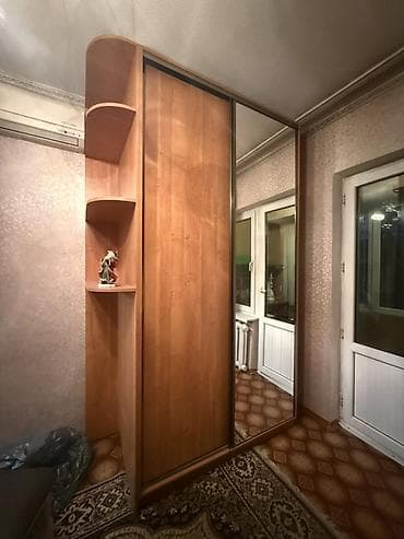 Мебель: Гарнитур для зала, Б/у, Шкаф, ДСП, цвет - Коричневый — 1