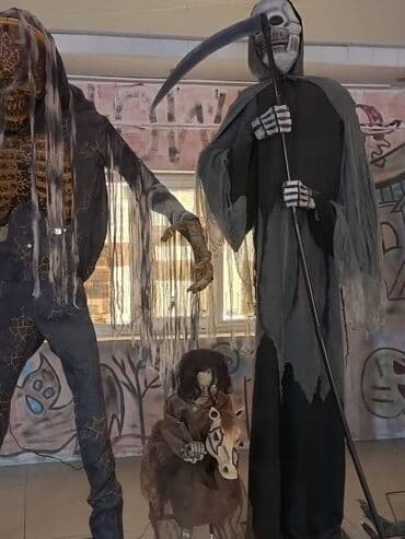 детскую кроватку кроватка к: Большие декоративные фигуры для оформления Хэллоуина/страшноо квеста — 1