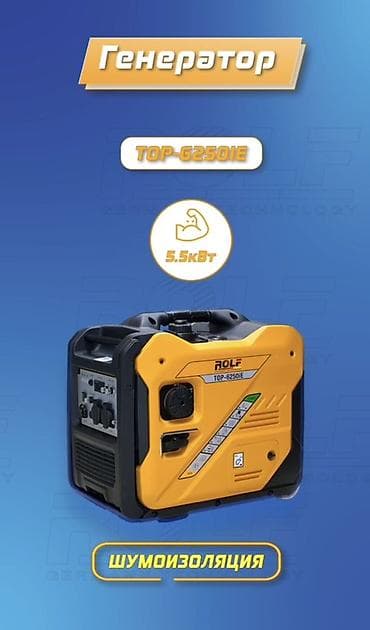 временная: Инверторный бензиновый генератор ROLF TOP-G250IE Основные — 1
