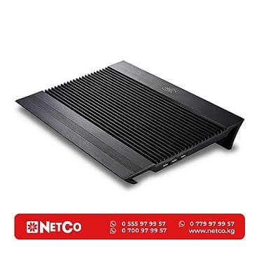deepcool 750: Охлаждающая подставка для ноутбука Deepcool N8 Black DP-N24N-N8BK — 1