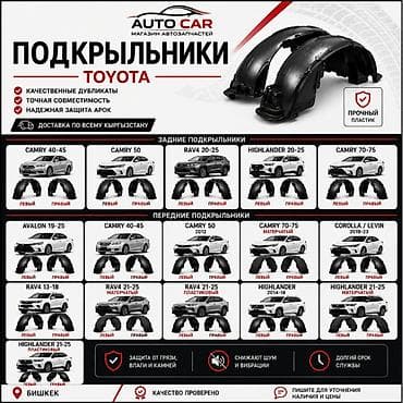 rav4: Подкрылок Toyota, Новый — 1