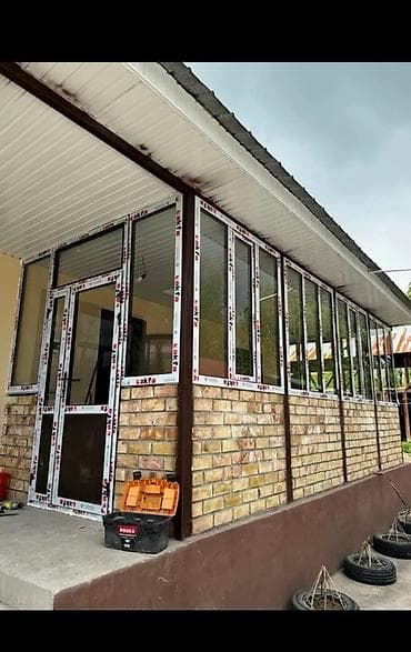 Окна на заказ: Алюминиевое окно на заказ, Тип окна: Витражные, Декоративные особенности: Другие особенности, Платная установка, В рассрочку — 2