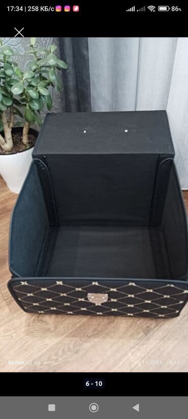 бокс органайзер: Органайзер Для багажника, цвет - Черный, Новый, Самовывоз, Платная доставка — 6