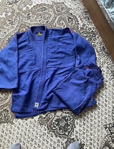 секонд обувь: Кимоно для бразильского джиу-джитсу (BJJ) синего цвета, комплект — 1