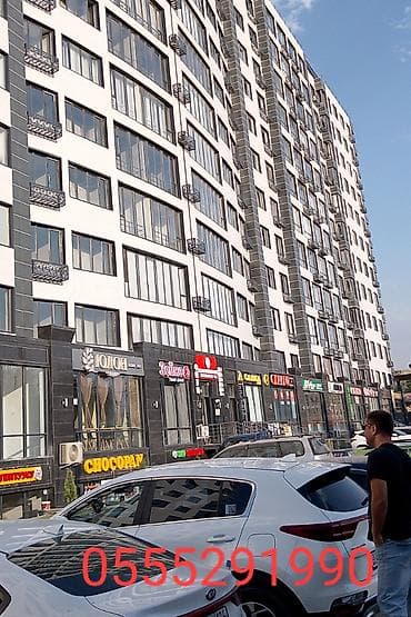 продажа квартир в кызыл аскере: 1 комната, 38 м², Таатан ТЦ, 10 этаж, ПСО (под самоотделку) — 2
