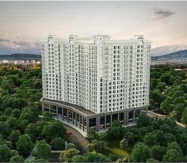 3 комнаты, 127 м², Асанбай мкр Элитка, 17 этаж, ПСО (под самоотделку) — 1