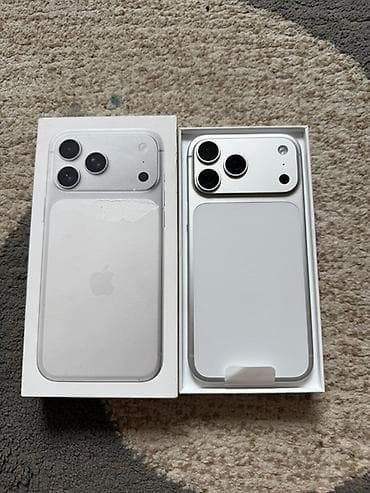 IPhone 17 Pro Max, Б/у, 512 ГБ, Серебристый, Коробка, 100 %