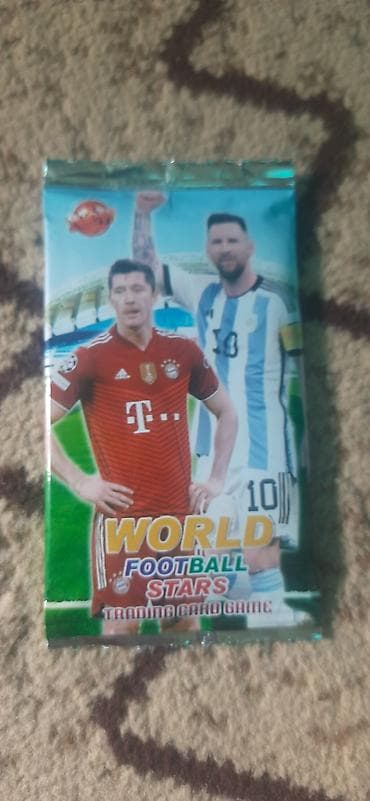футболка роналдо: Пакетик коллекционных карточек World Football Stars — Trading Card — 1
