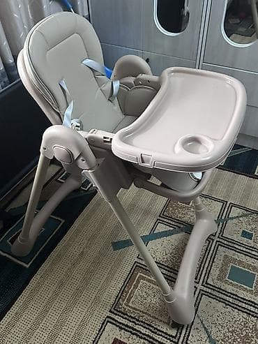 скейты бишкек: Тамактандыруучу отургуч, Колдонулган, Башка бренд, Трансформер, түсү - Саргыч боз — 1