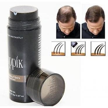 Аксессуарлар: Загуститель для волос Toppik Hair Building Fibers, цвет: черный, вес — 1