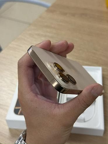 apple iphone 4s: IPhone 16 Pro, Б/у, 128 ГБ, Desert Titanium, Коробка, 91 % — 9