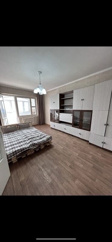 долгосрочный квартира пишпек: 1 комната, Агентство недвижимости, Без подселения, С мебелью полностью — 1