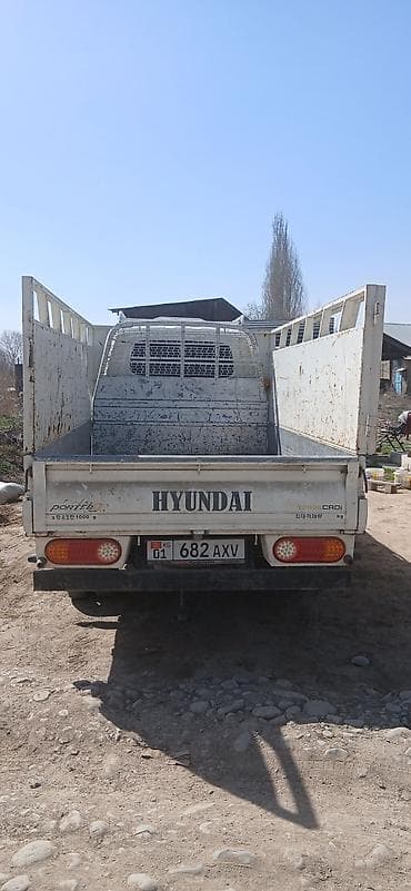 одиночка фура: Легкий грузовик, Hyundai, Стандарт, Б/у — 5