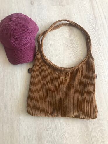 сумки оптом: Легкая, удобная, стильная вельветовая сумка — 2