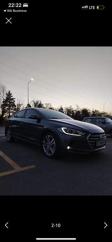 радар авто: Hyundai Avante: 2017 г., Автомат, Бензин, Седан — 2