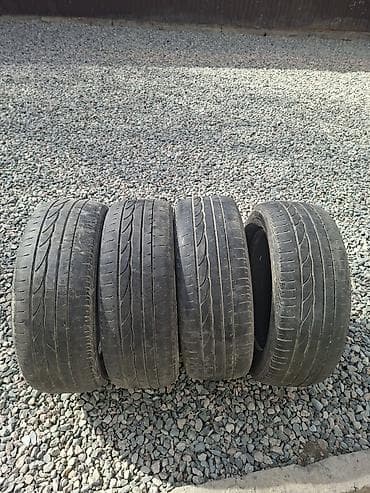 titan diski: Шины 205 / 55 / R 16, Лето, Б/у, Комплект, Легковые, Bridgestone — 1