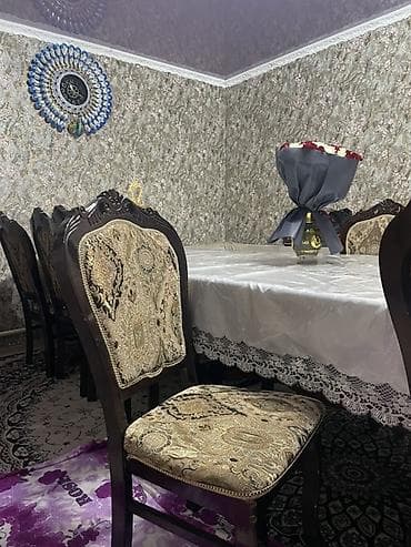 Лак жана боёк материалдары: Конок бөлмөсү үчүн үстөл жана отургуч, түсү - Алтын — 4