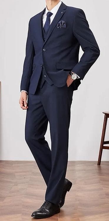 Шымдар: Продаю новый брендовый мужской костюм тройку для офиса, отличного — 3