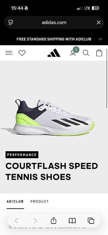 бу красовки: Мужские кроссовки, 41, Adidas, Новый — 3