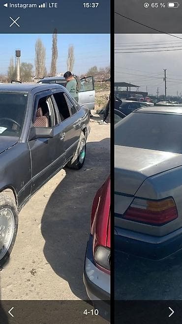 bazar kg: Mercedes-Benz W124: 1988 г., 2 л, Механика, Бензин, Седан — 6