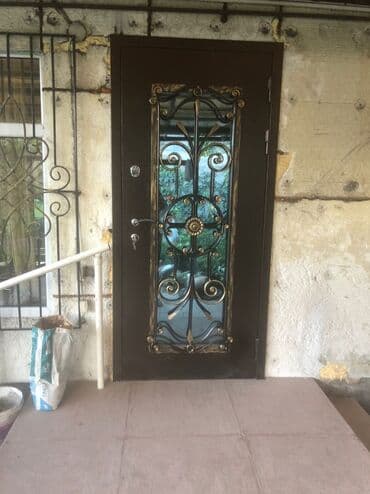 ворота для гаража цена: Двери в частный дом, Металл, Бронированные, Другая страна производитель, Новый — 2