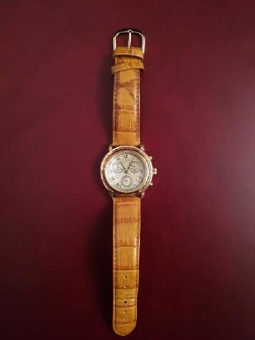 часы домашние: Классические часы часы, Аллой, Великобритания, Водонепроницаемые, Секундомер, Оригинал, Мужские, Б/у — 2