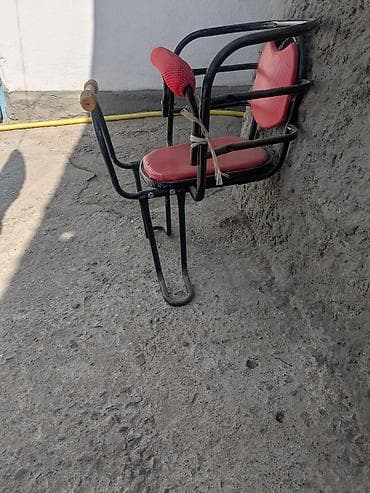 вело очки: Детское кресло, Б/у, цвет - Красный — 3