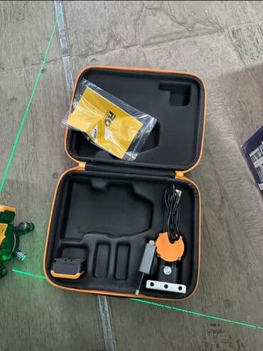 Генераторы: Лазерный уровень (зелёный луч) в комплекте - Самовыравнивающийся — 2