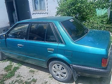 электр авто: Mazda 323: 1986 г., 1.5 л, Кол менен иштөөчү, Бензин, Седан — 5
