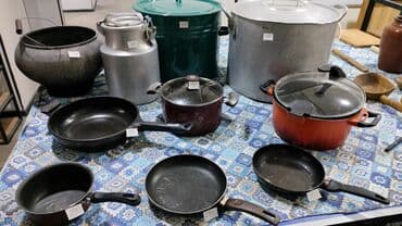 мешок куплю: Продаётся домашняя утварь для дома, дачи, походов. мкр Учкун — 28