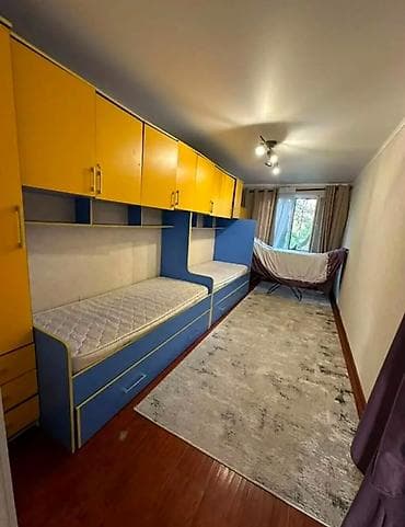 Кыймылсыз мүлк: 3 бөлмө, 58 м², Жаш гвардия 104-серия, 5 кабат, Косметикалык оңдоо — 3