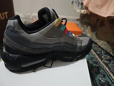 nike 95: Мужские кроссовки, 40.5, Nike, Б/у, цвет - Серый — 4