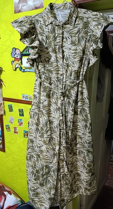 платье бохо батальных размеров: Повседневное платье, Лето, Короткая модель, 2XL — 5