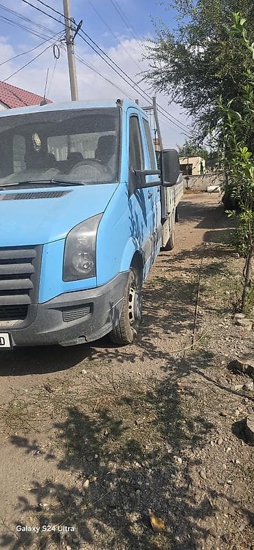бетонный работа: Volkswagen Crafter бортовой грузовик (двухрядная кабина) - Тип — 2