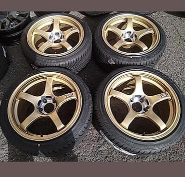 bbs rs: Литые Диски R 18 Advan Racing, Комплект, отверстий - 5, Б/у — 1