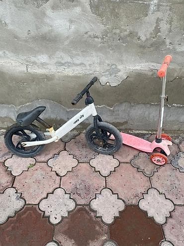 Детский самокат, Трёхколёсный