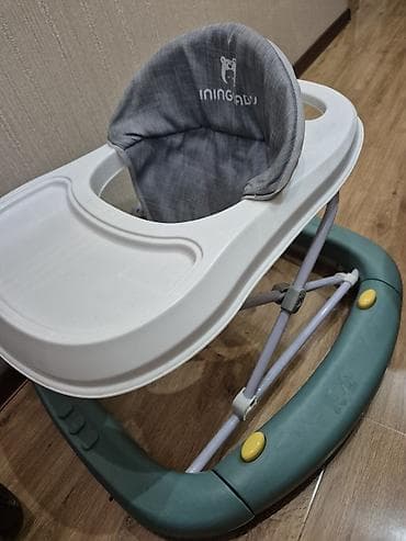 ходунки новый: Ходунки для малышей INING BABY - Конструкция на колёсах с широкой — 2