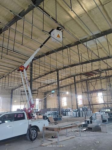 телео: Услуга: автовышка на базе пикапа (телескопическая корзина) Описание — 4