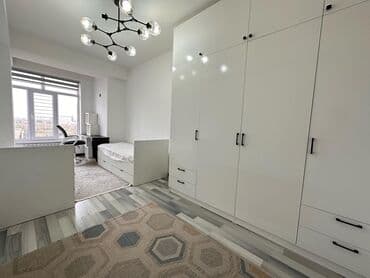 квартира в районе бгу: 3 комнаты, Агентство недвижимости, Без подселения, С мебелью полностью — 5