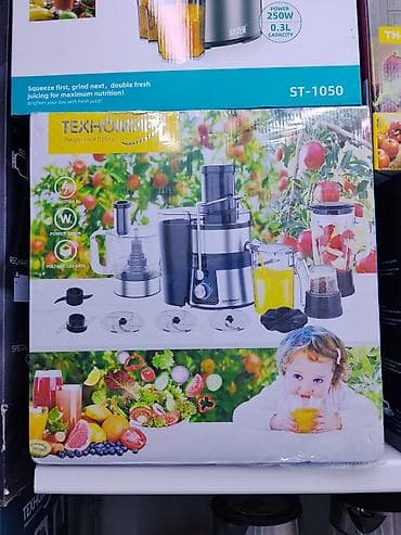 измельчитель молния: Кухонный комбайн-универсал Техномир ST-1050 Функции и насадки: - — 1