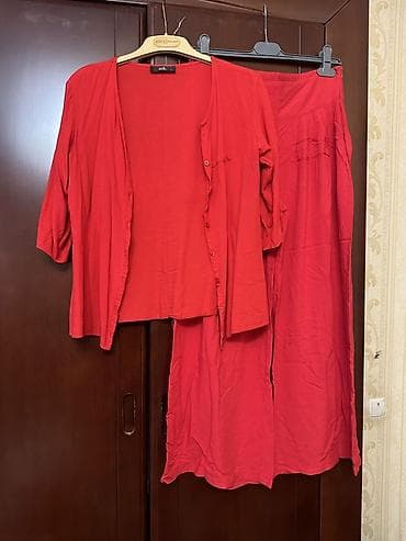 одежды на прокат: Повседневное платье, Турция, Длинная модель, Вискоза, Оверсайз, L — 3